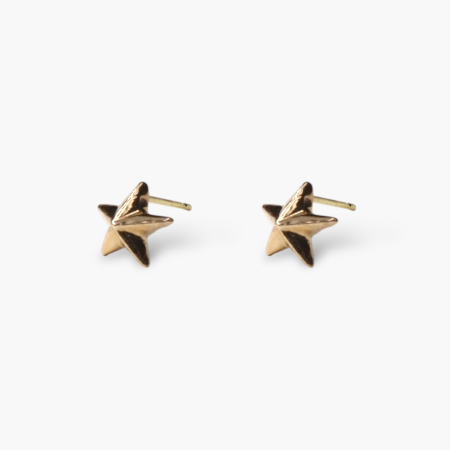 星 スタッズピアス/K10ピンクゴールド