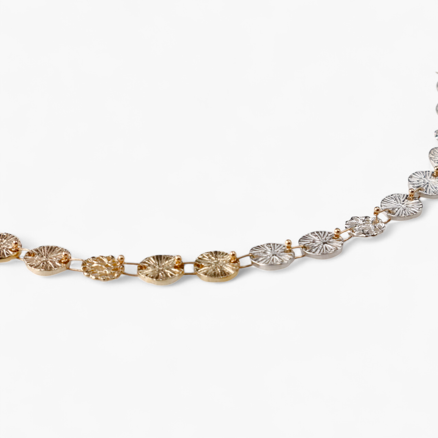 【受注生産】アリウム ネックレス/シルバー K10ピンクゴールド