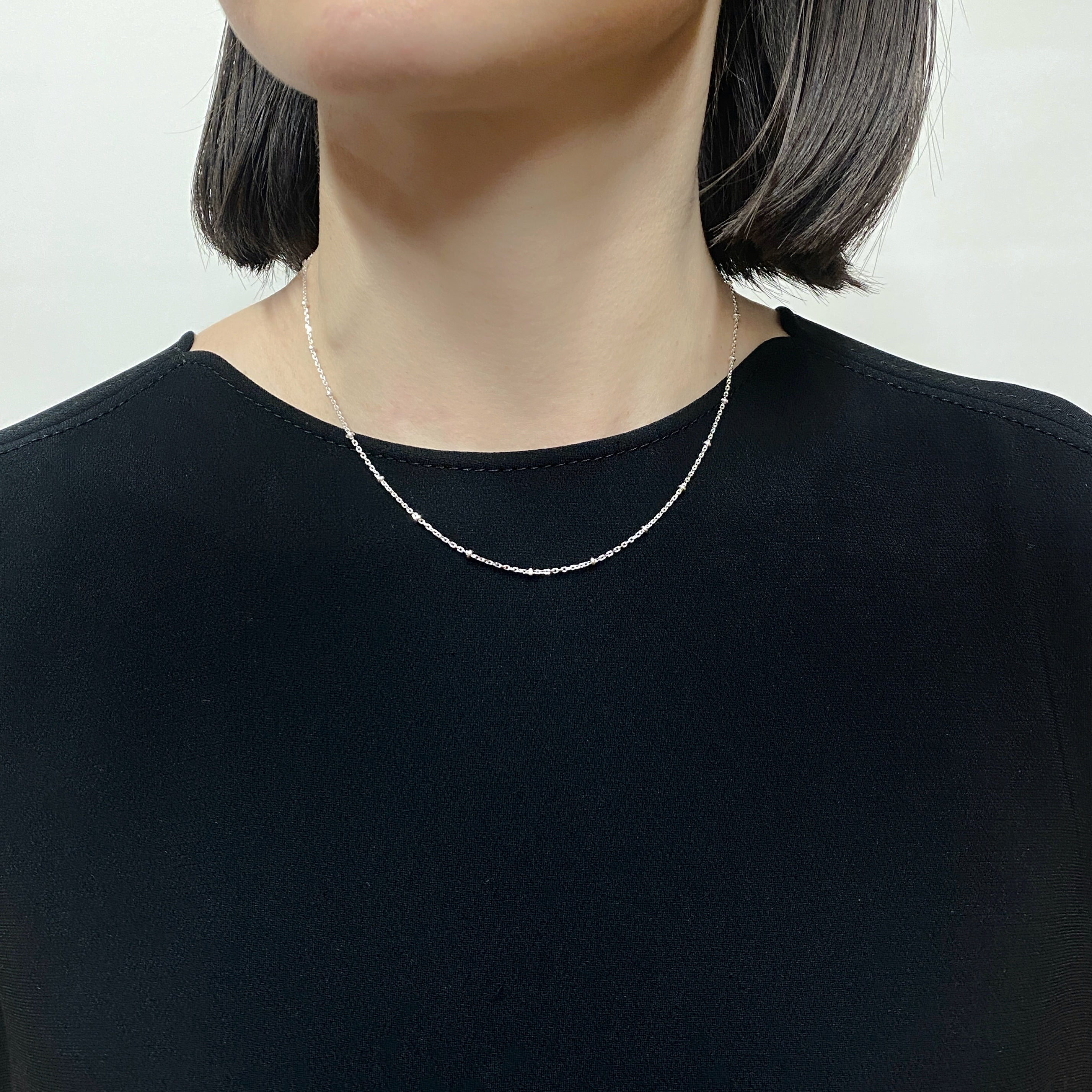 チェーンネックレス/シルバー