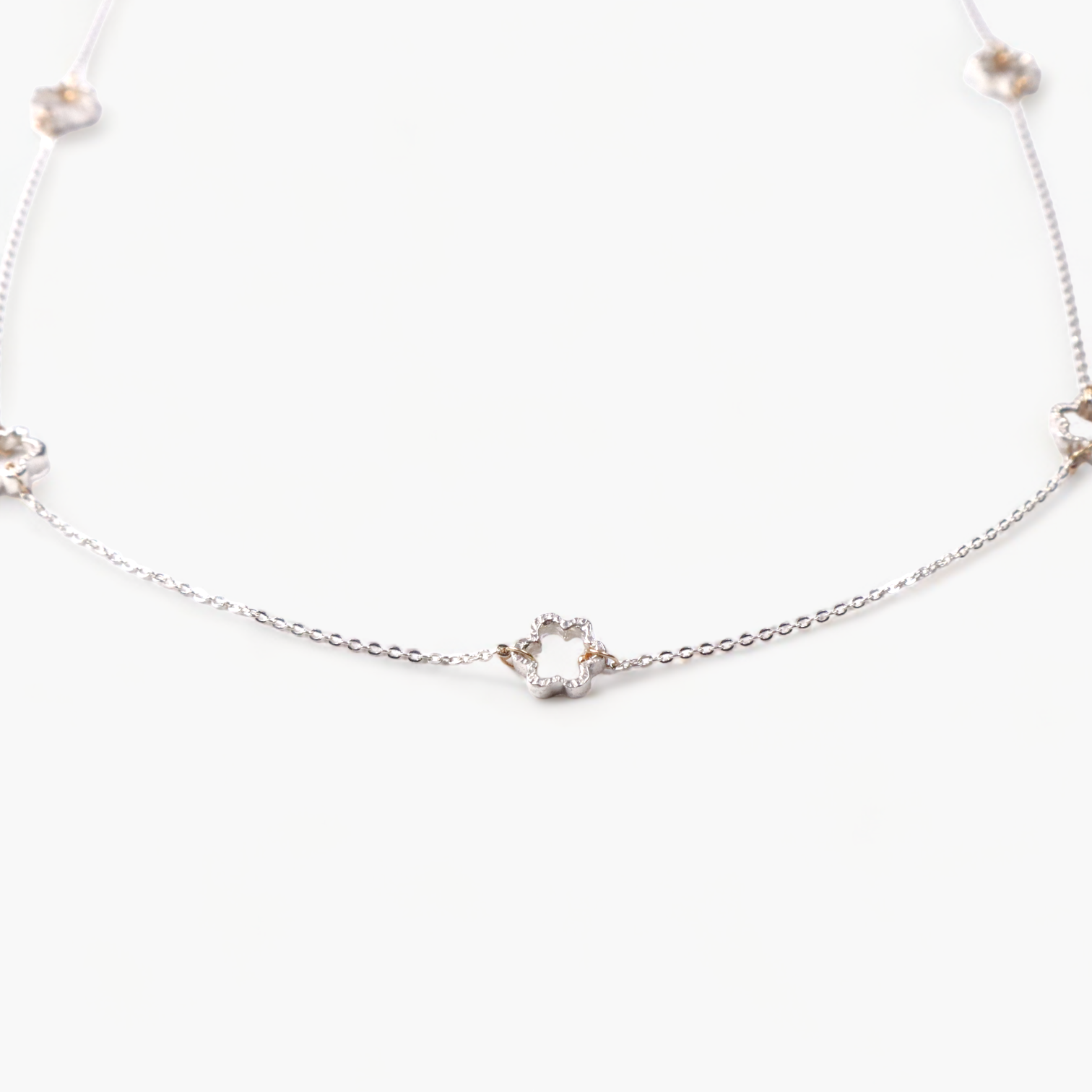 ミニ ミモザ ネックレス60/シルバー