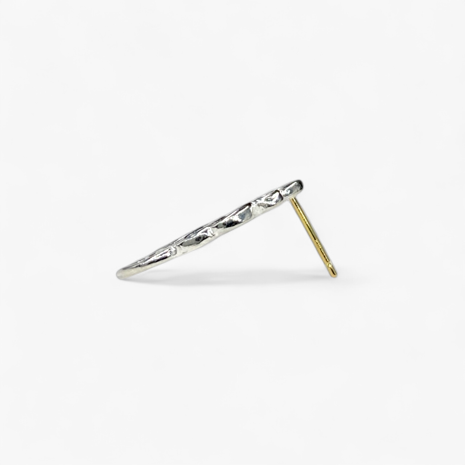 スパングル ピアス L/シルバー