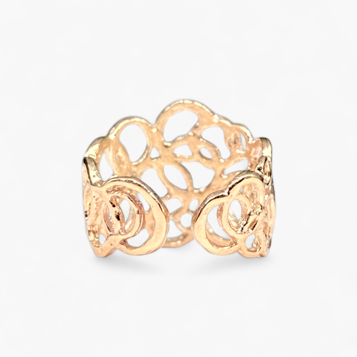 【受注生産】スパングルリング L/K10ピンクゴールド