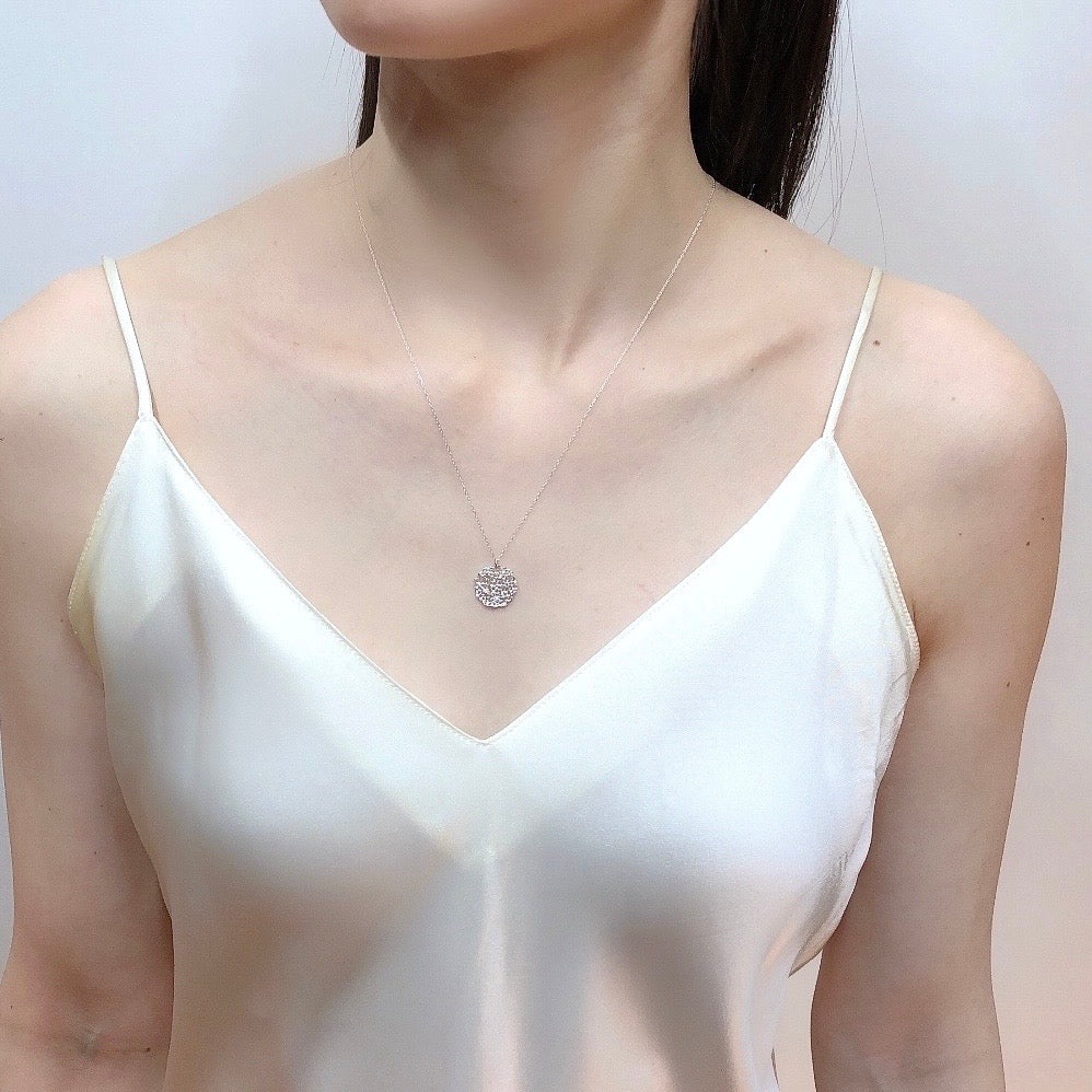 【Online Store限定】トライバル レースネックレス/シルバー