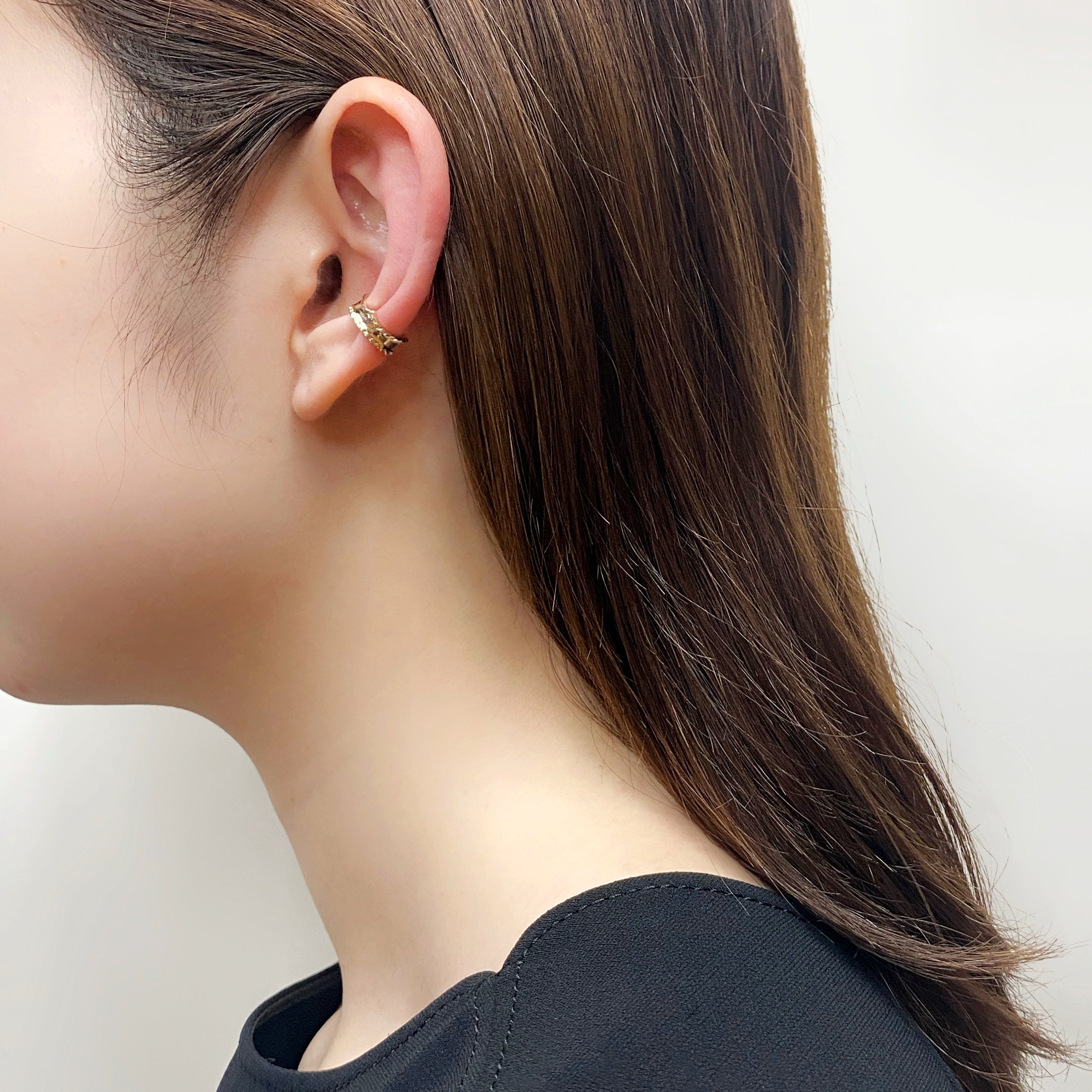 ソラリス イヤーカフ S/K10ピンクゴールド