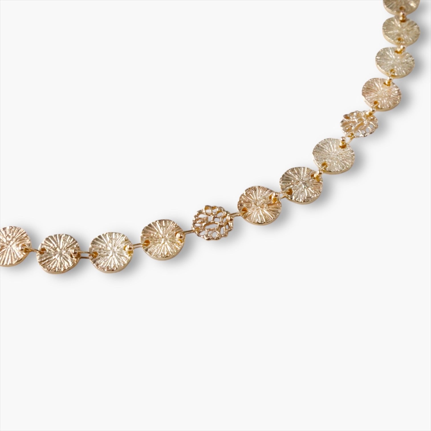 【受注生産】アリウム ネックレス/K10ピンクゴールド