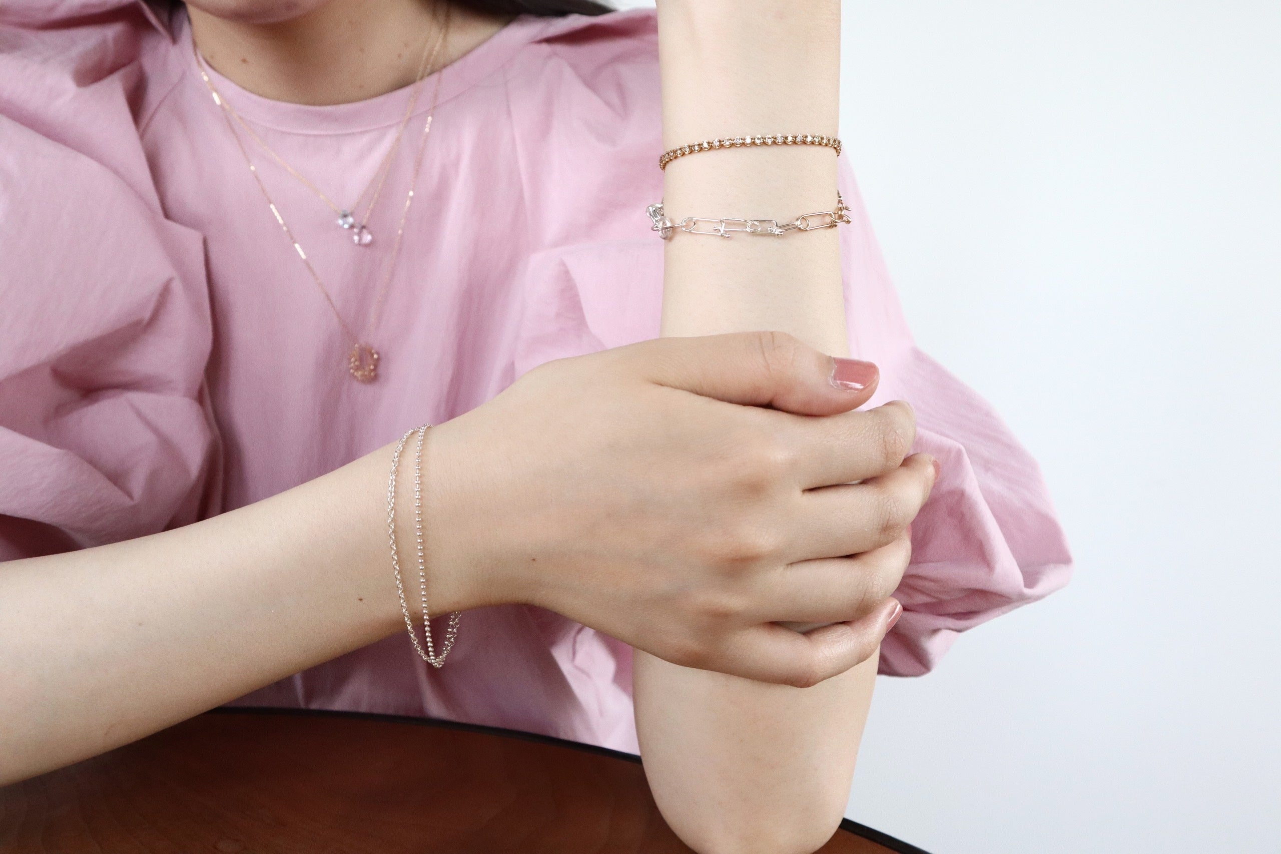 【Online Store限定】チェーン ブレスレット D /シルバー