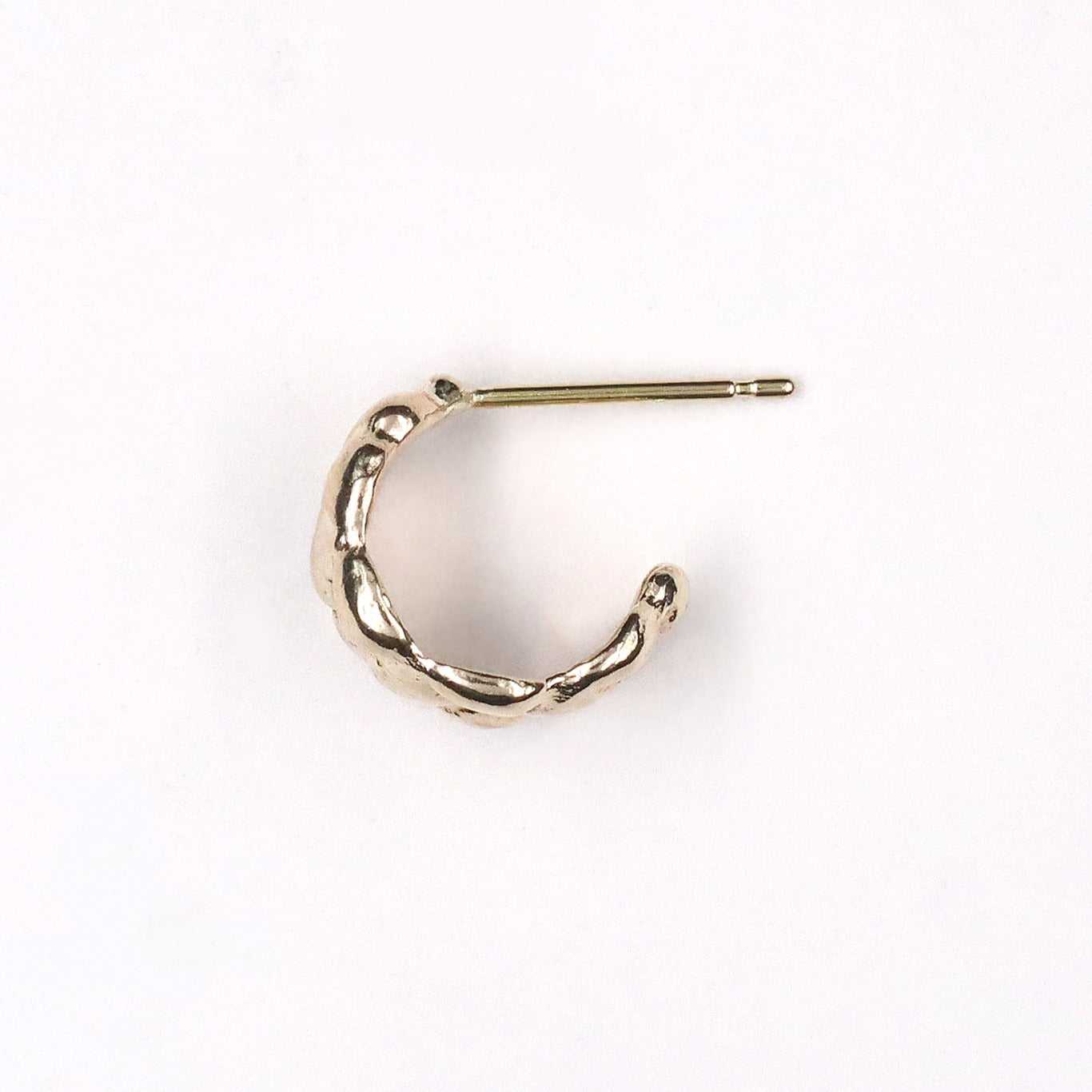 Crossing earrings S/K10 pink gold