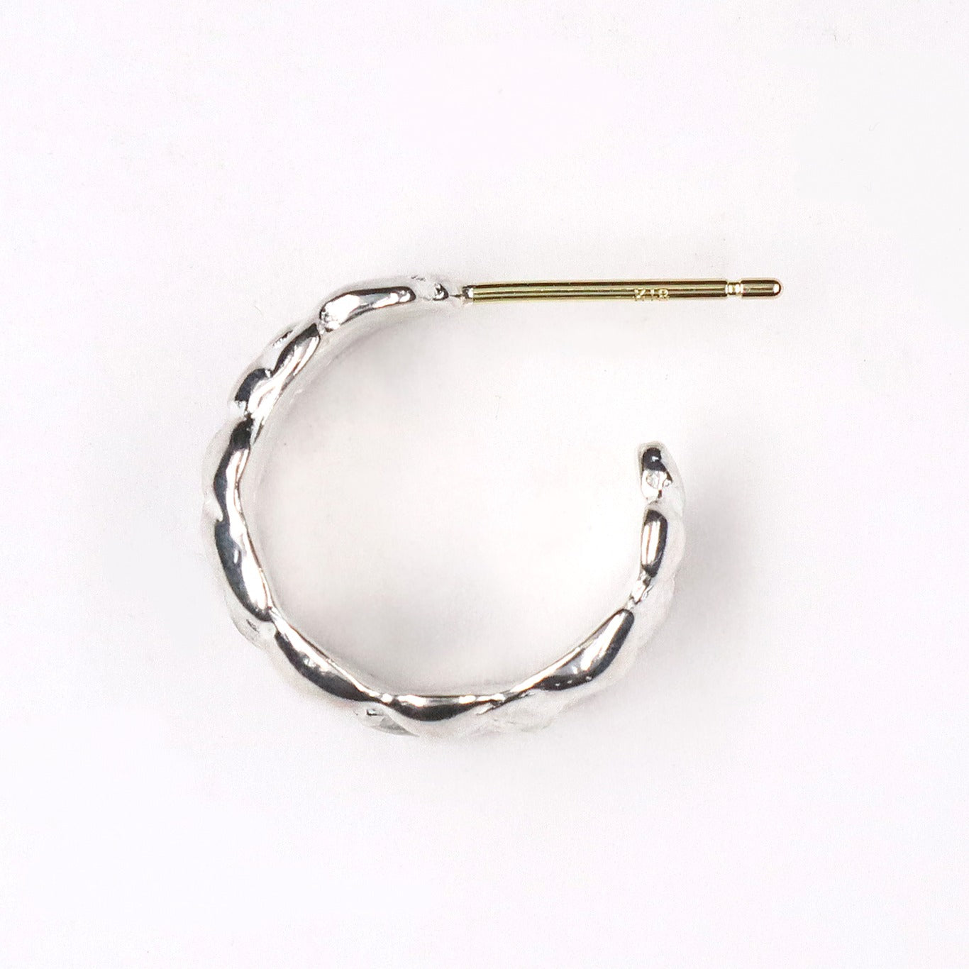 クロッシング ピアス L/シルバー