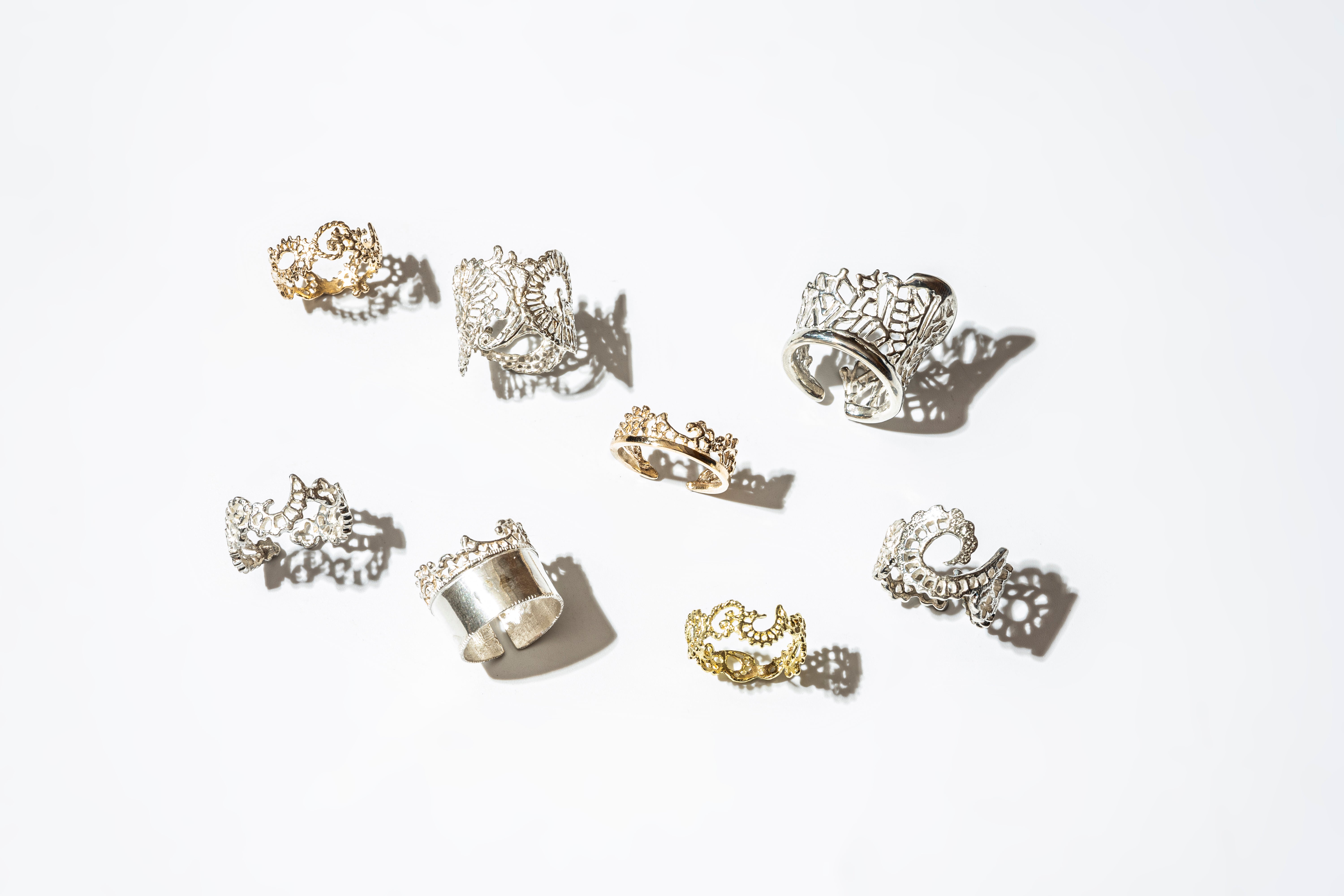 Swatou Free Ring L/Silver