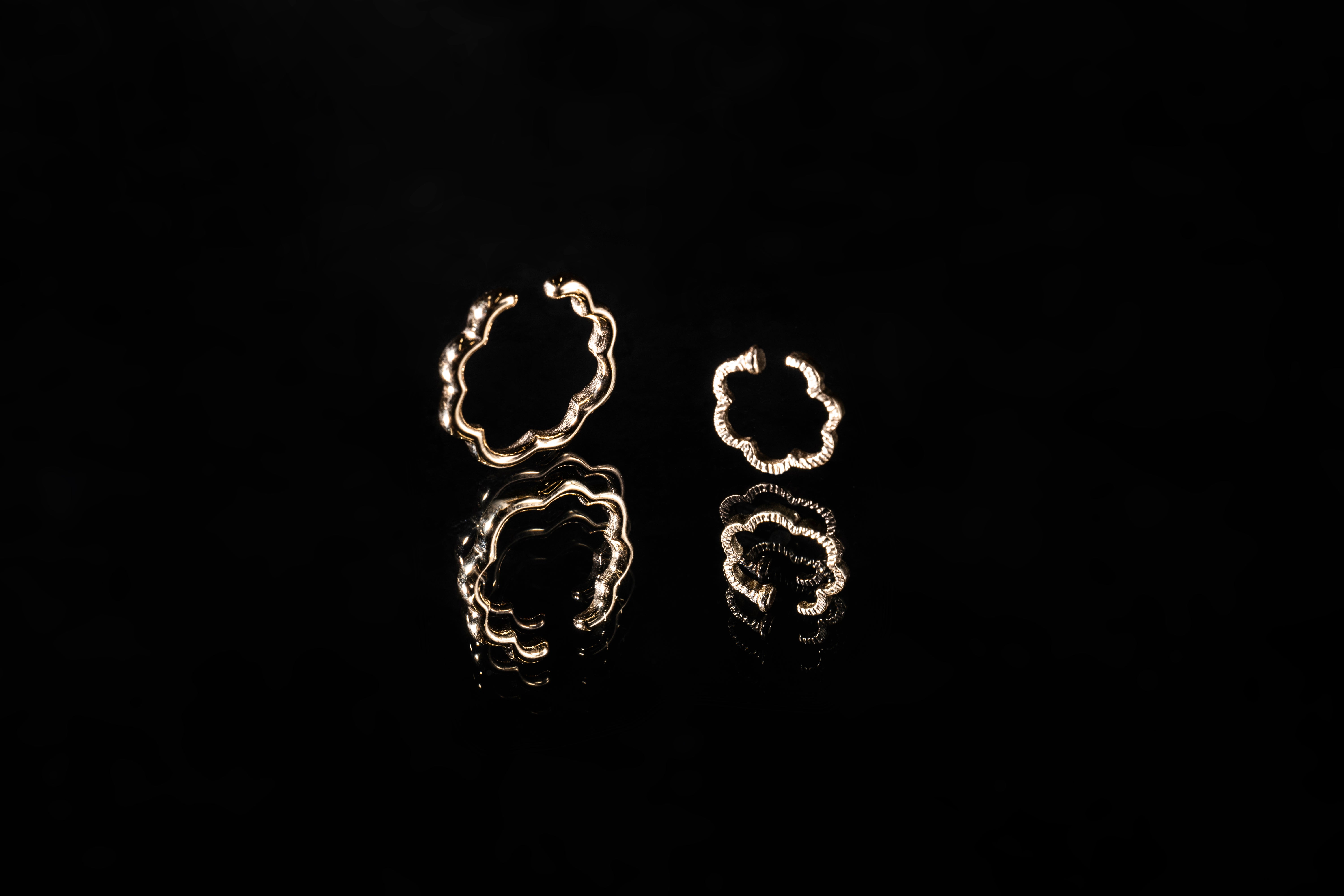 ミモザ イヤーカフ S／K10ピンクゴールド