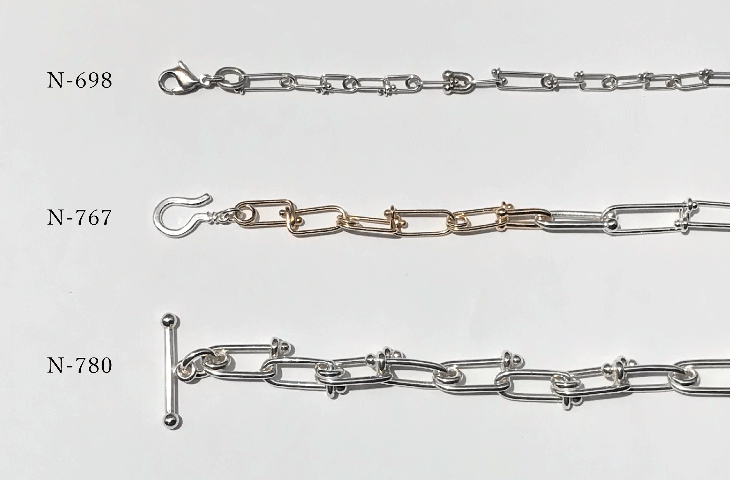 [Made to order] Braid necklace / Silver