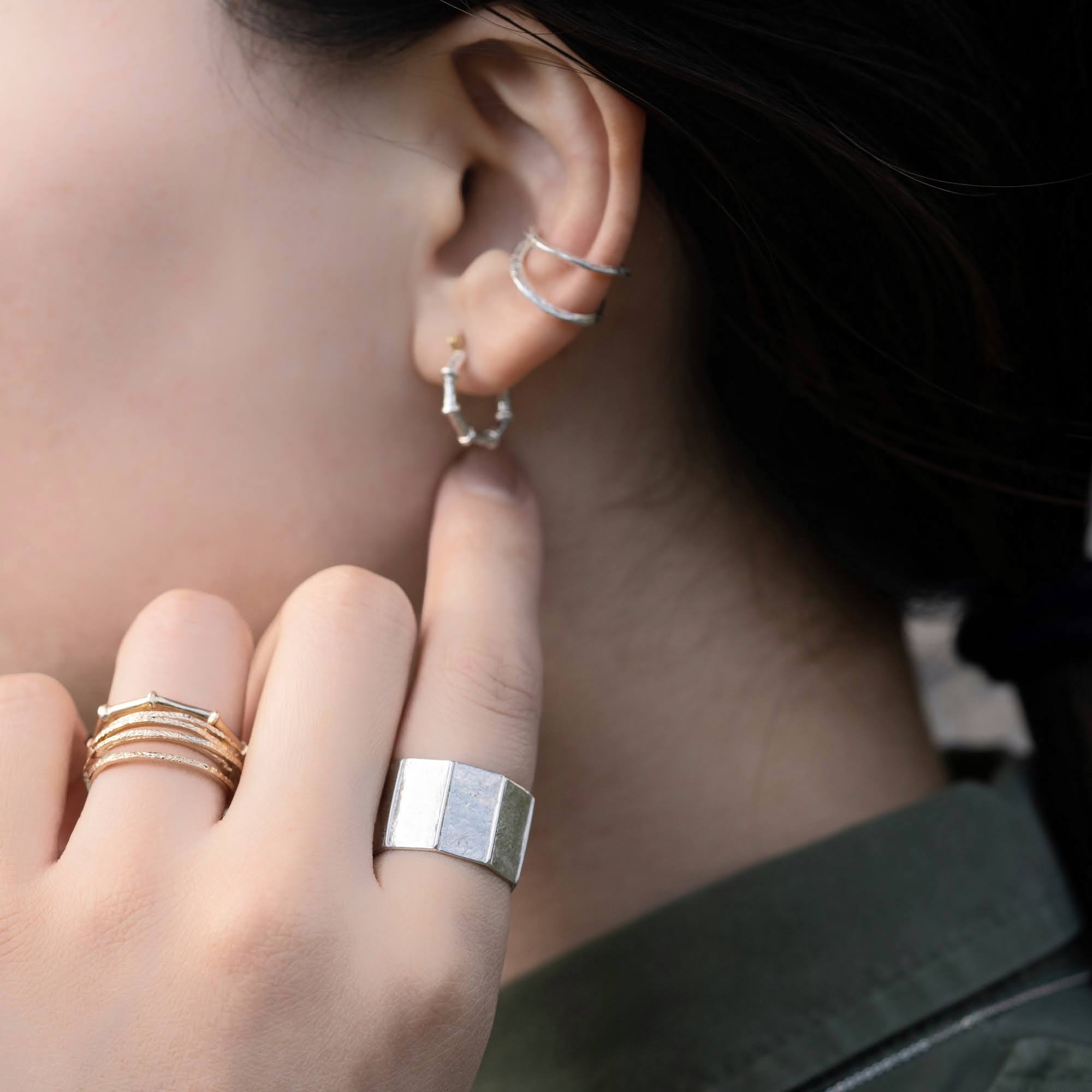 ヘリックス Sリング／K10ピンクゴールド