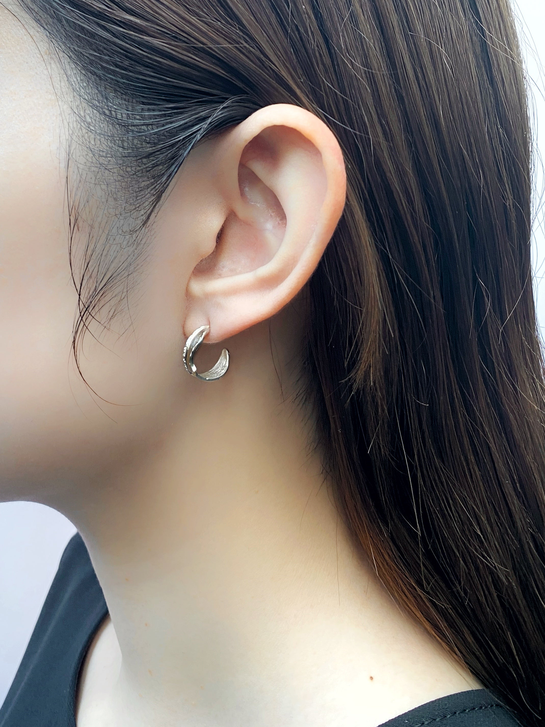 ソラリス ピアス S／シルバー