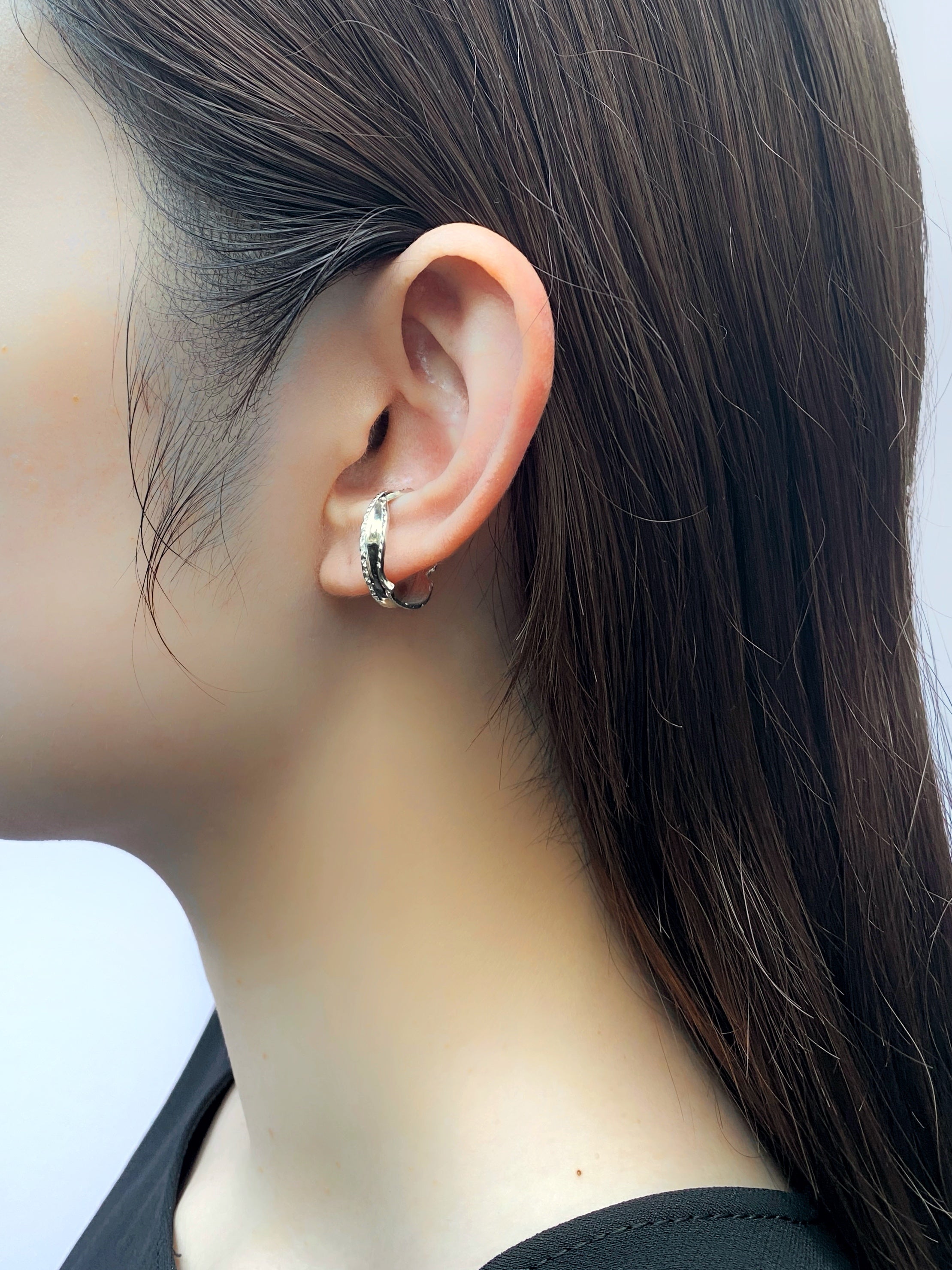 ソラリス イヤーカフ L／シルバー