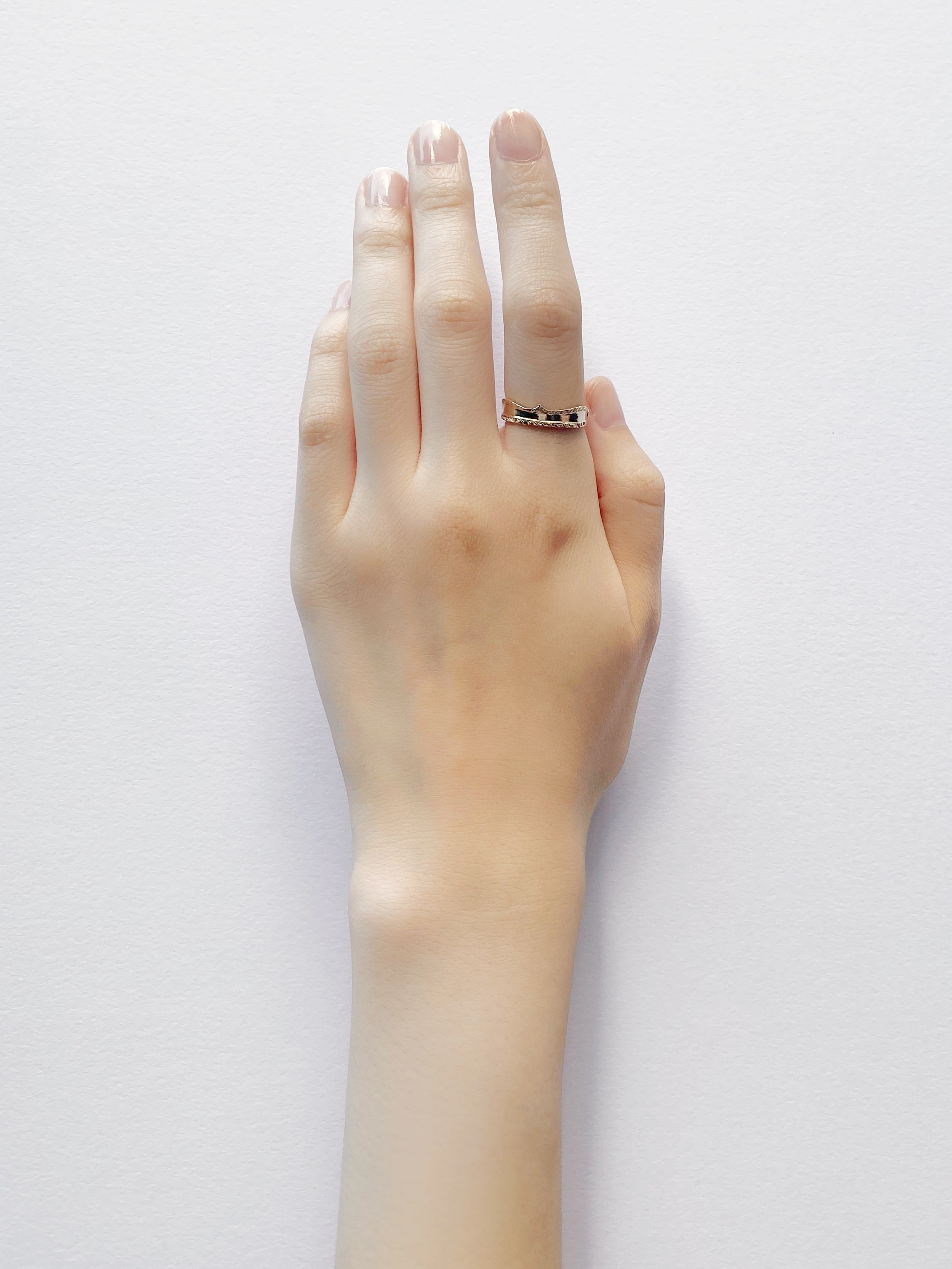 ソラリス リング S／K10ピンクゴールド