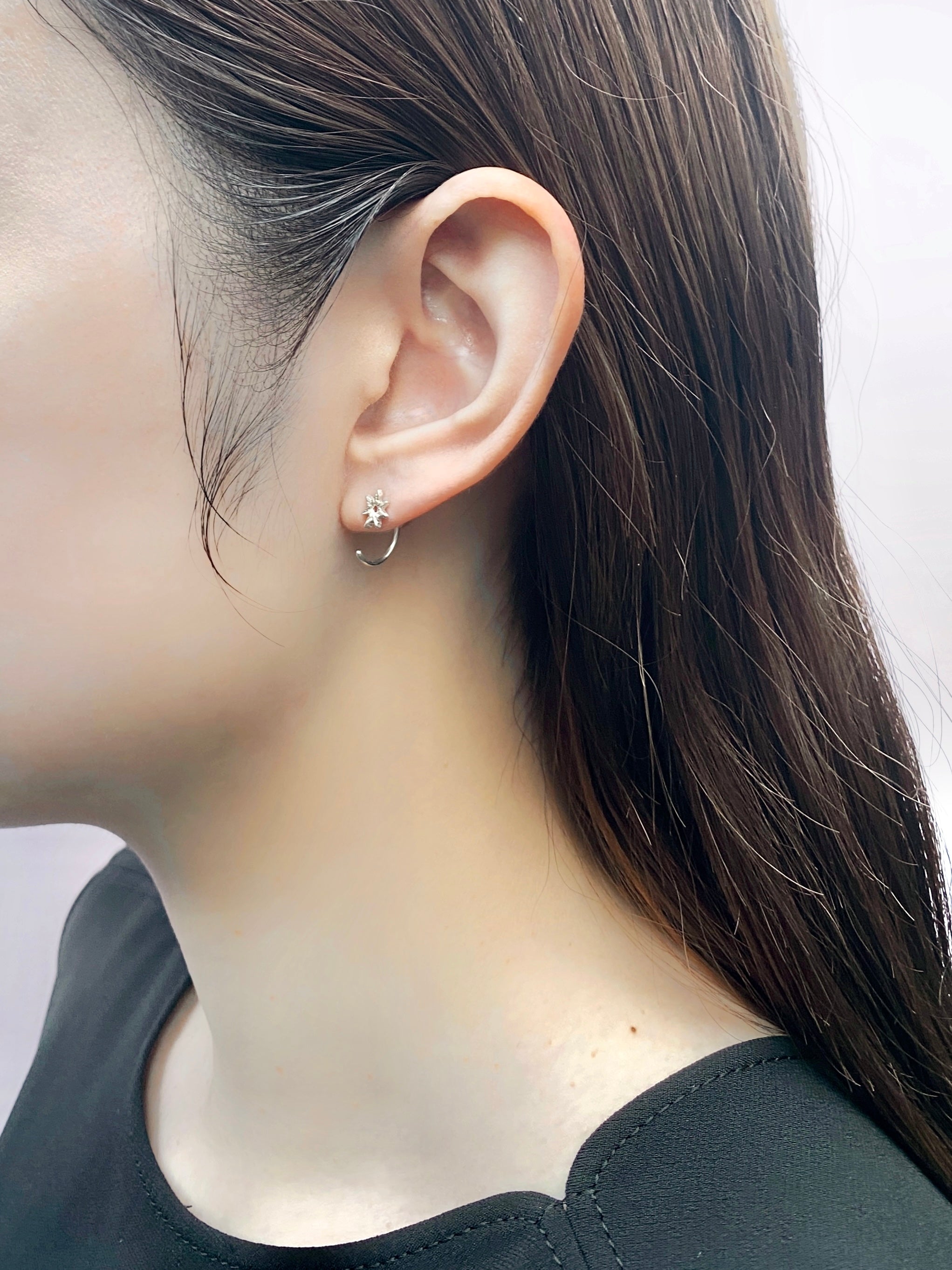 スペクトラム ピアス／シルバー