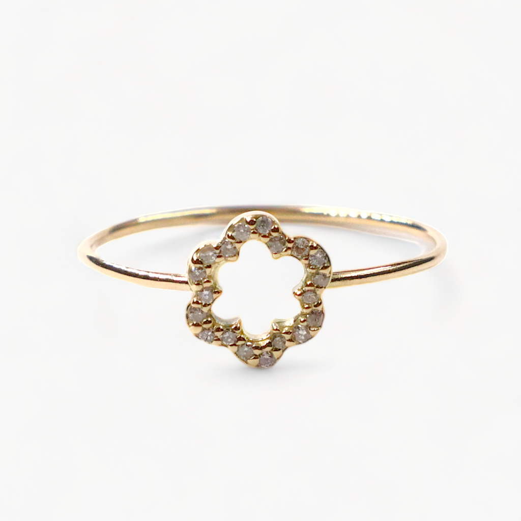 KAORU(カオル）公式｜ミニミモザリング 18金イエローゴールド – KAORU