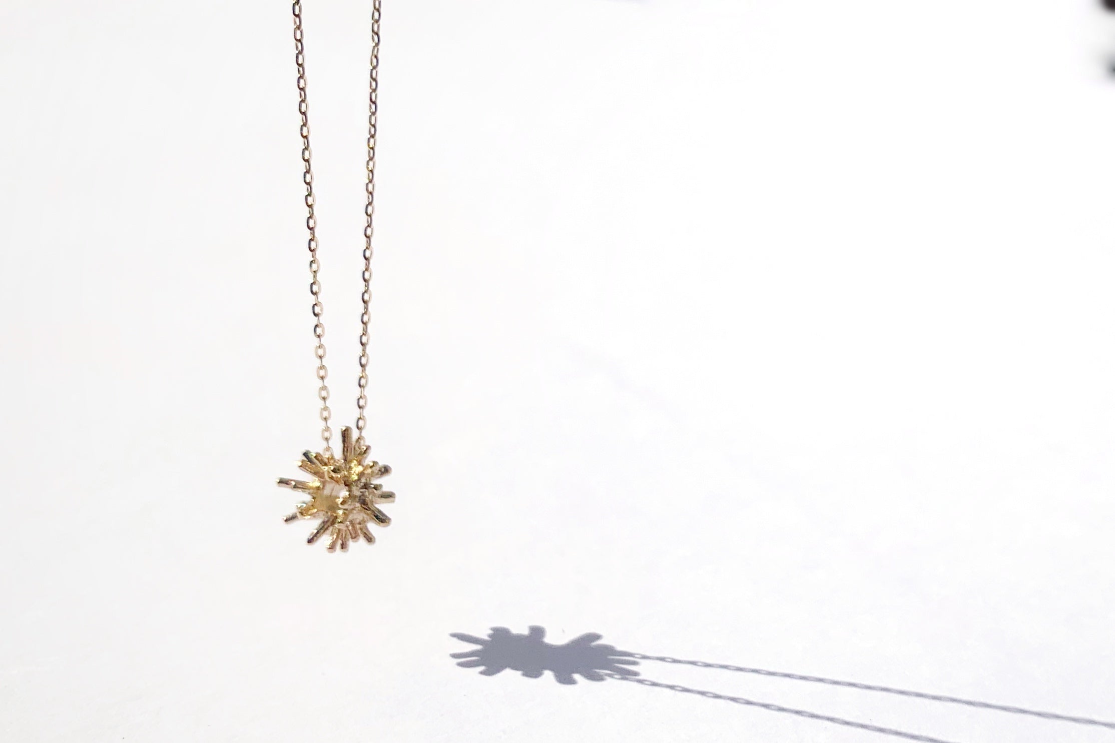 星尘项链/K10 玫瑰金