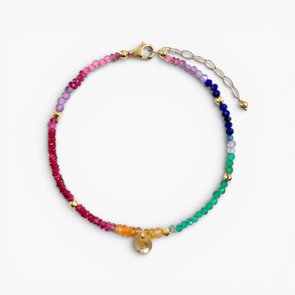 KAORU(カオル)公式｜グリッター ブレスレット S／K10 10金ピンク