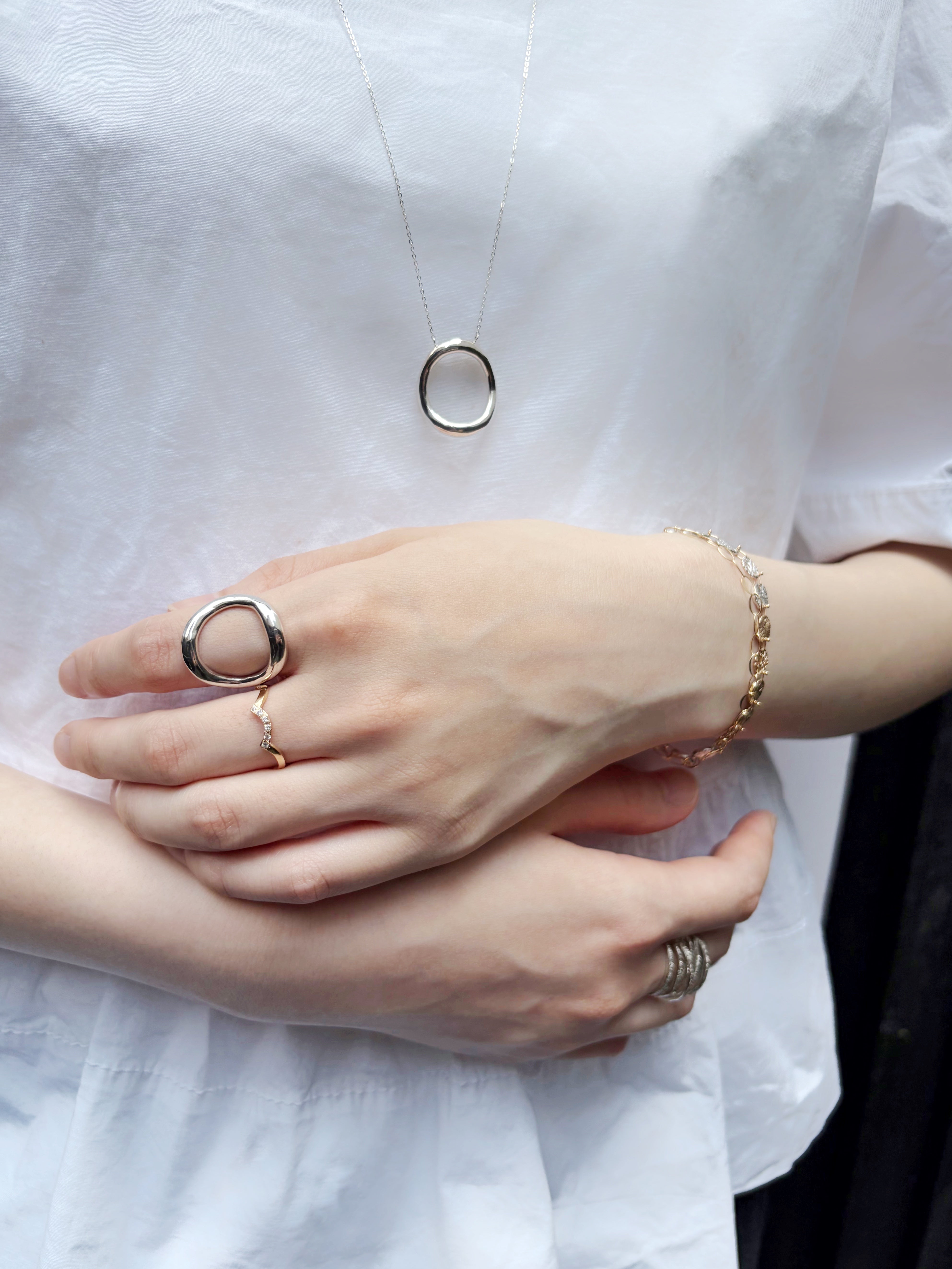 round ring/silver