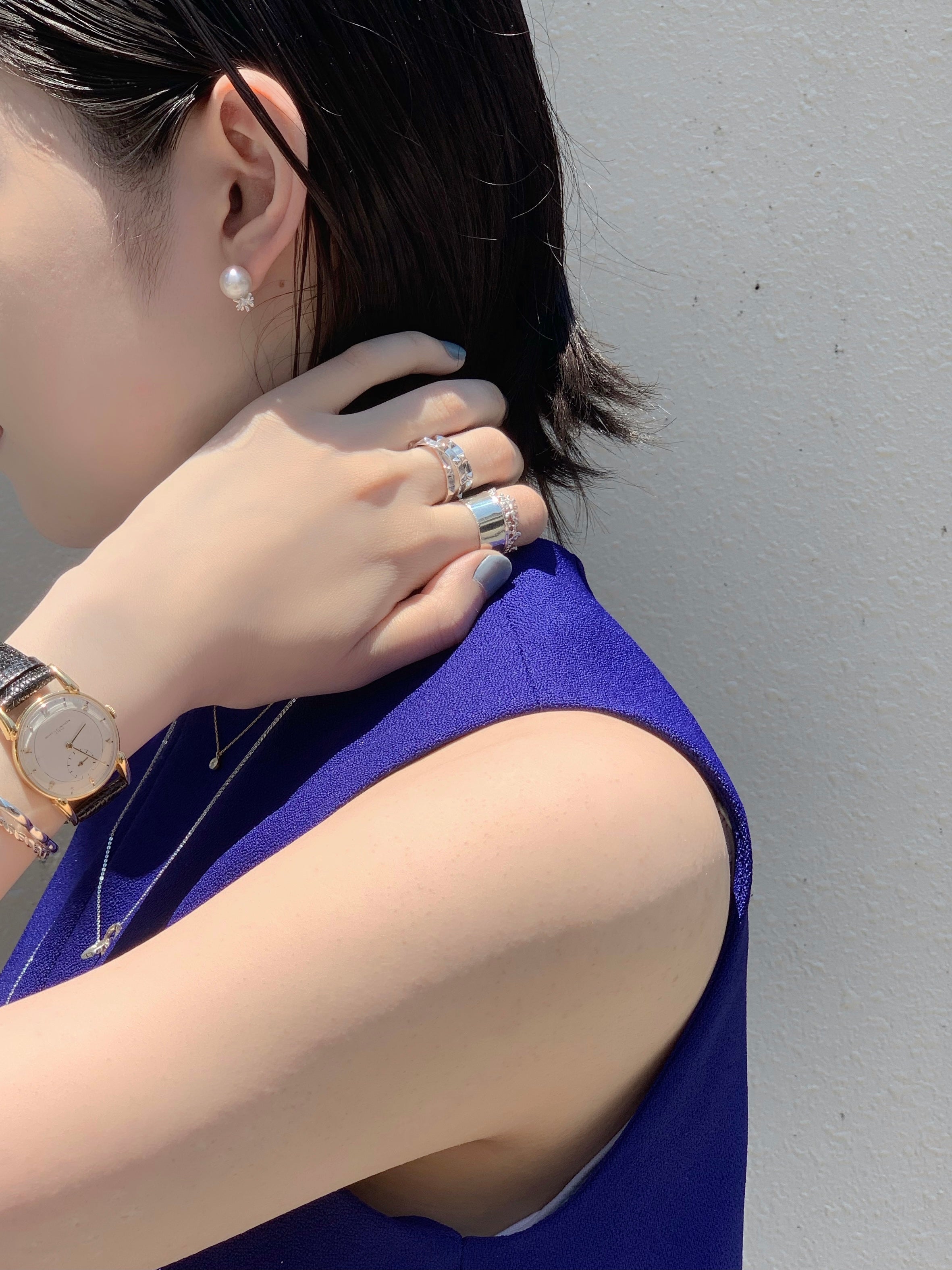 【Online Store限定】フュージョン リング L／シルバー