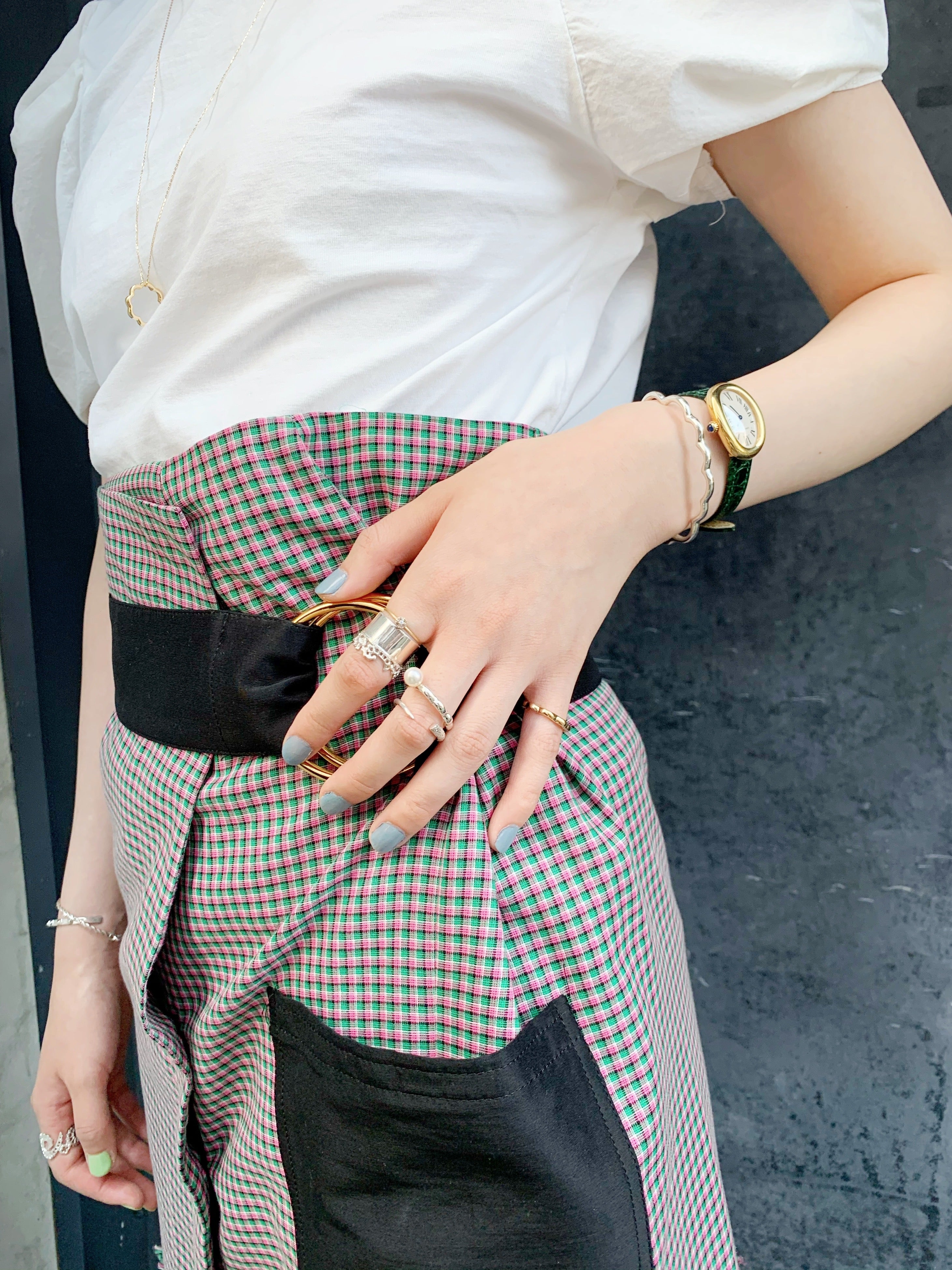 ミモザ バングル／シルバー