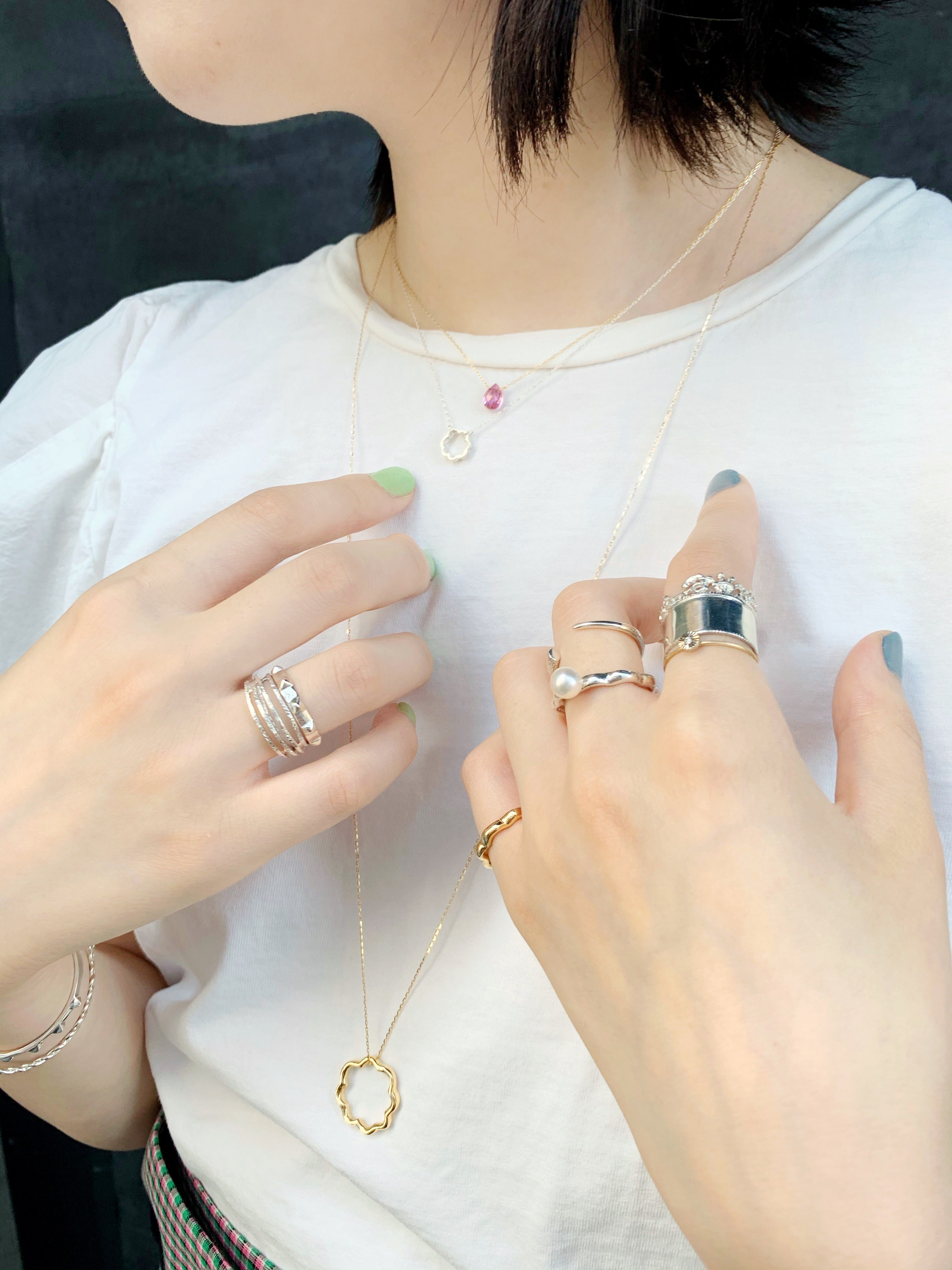 【Online Store限定】フュージョン リング L／シルバー