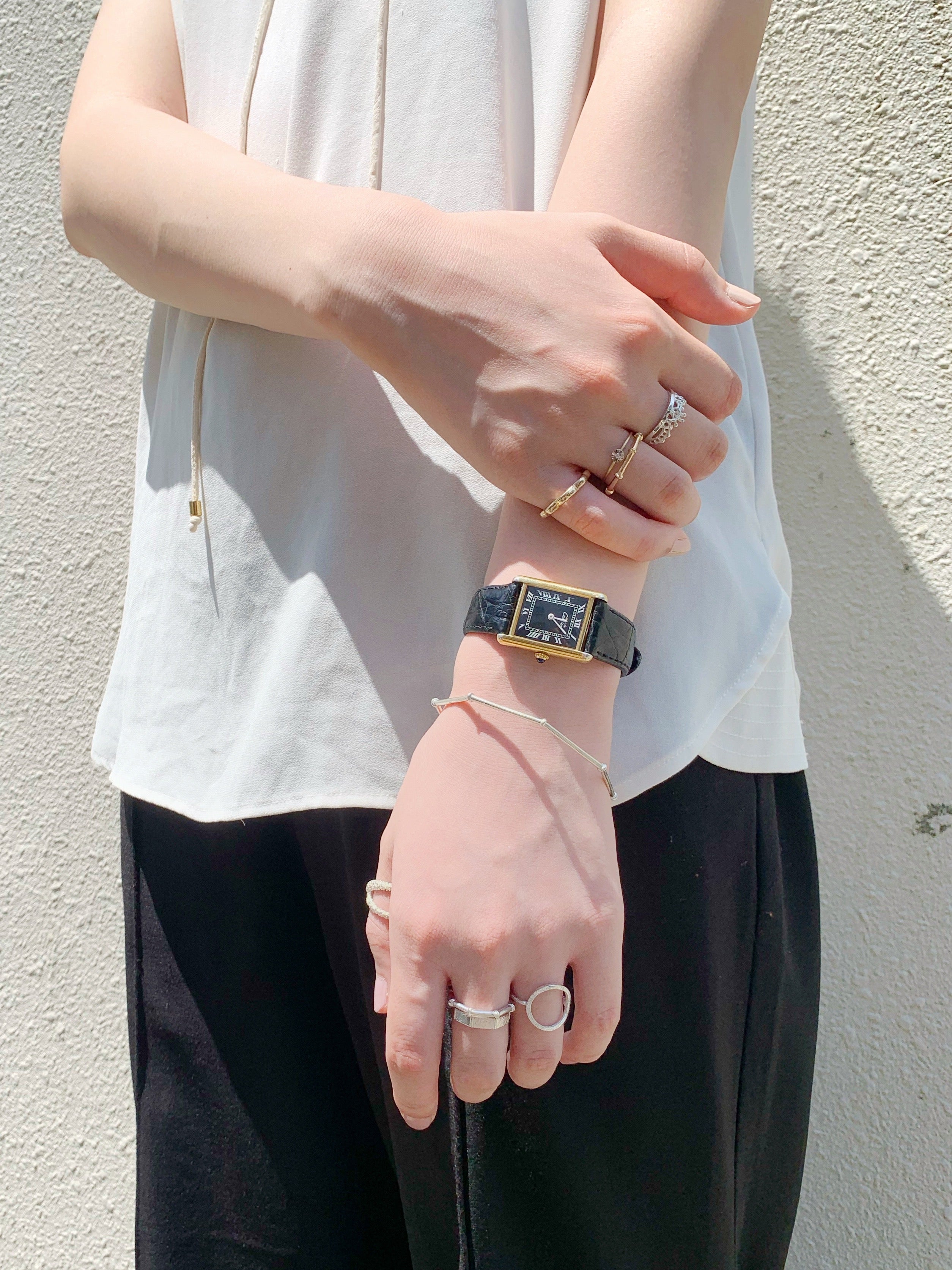 Fusion ring S/silver