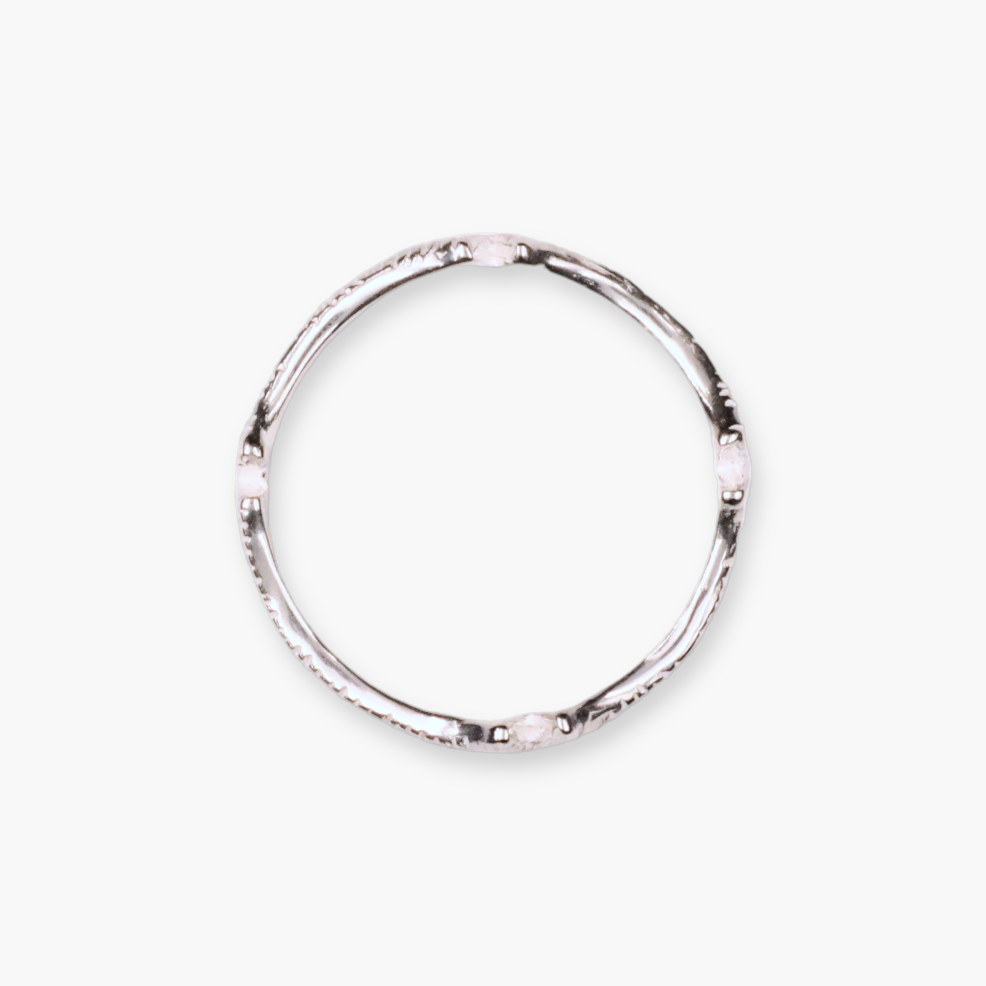 【クリスマス限定セットリング4】MY BASE リング ダイヤモンドS／シルバー K10ピンクゴールド