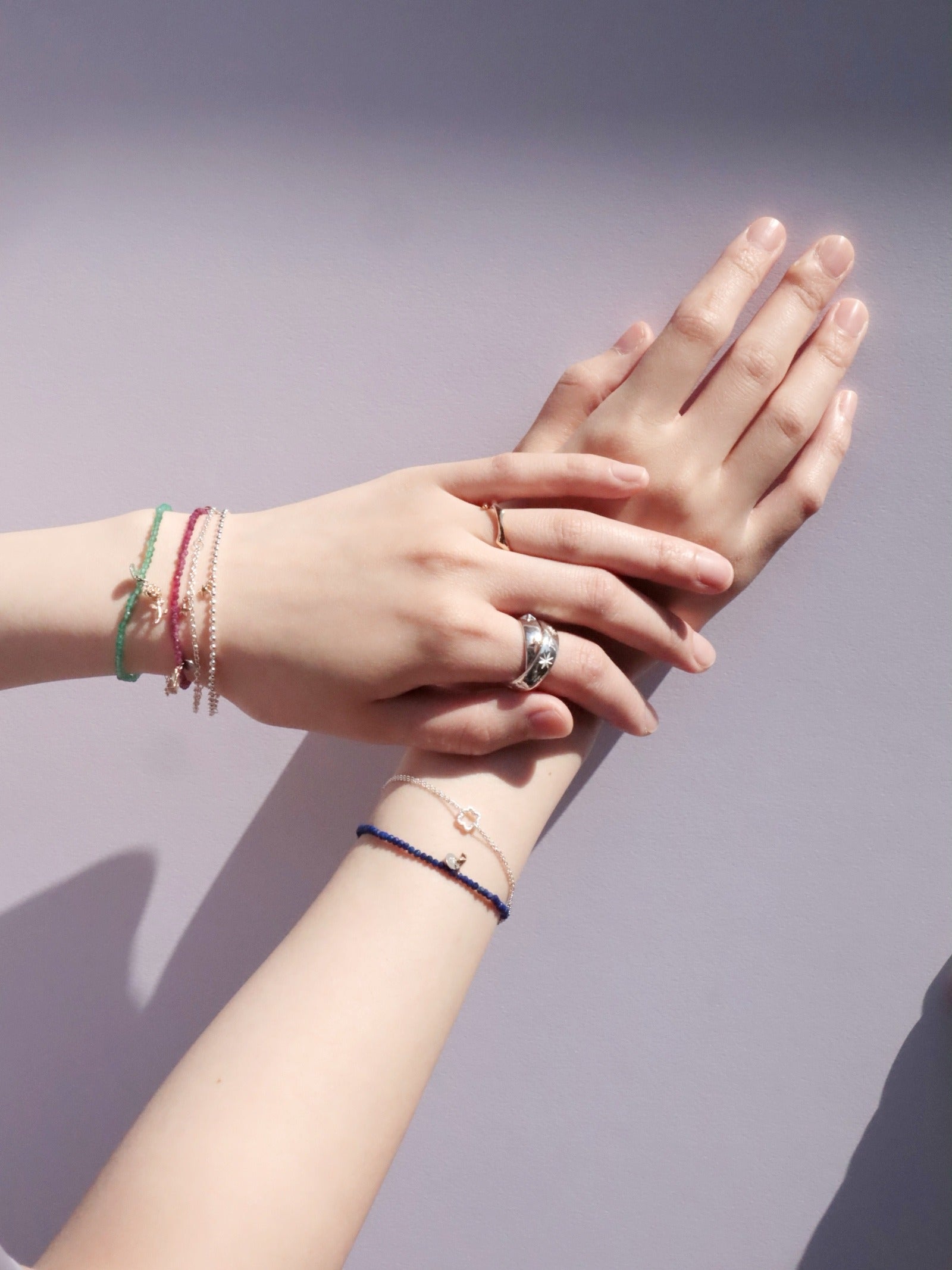 チェーンブレスレット／シルバー