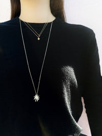 Stardust Necklace L/Silver