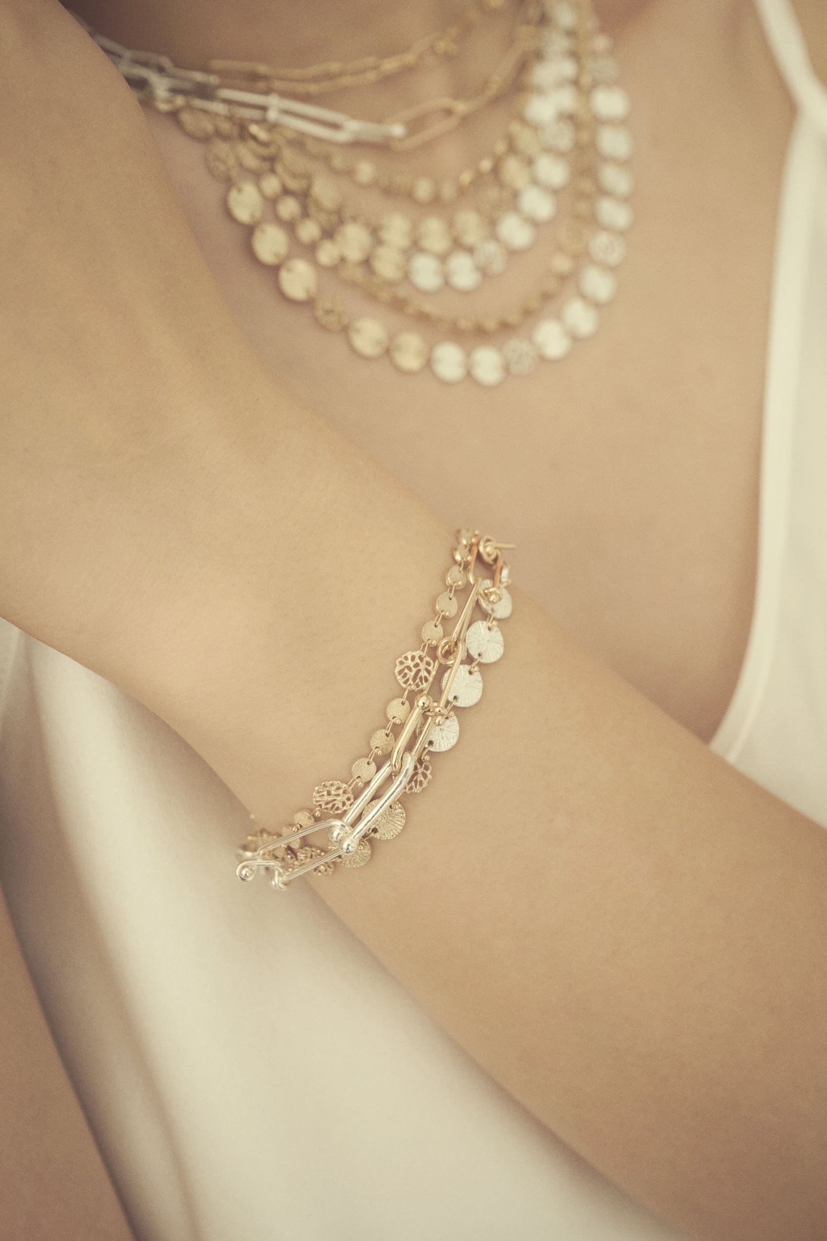 【受注生産】アリウム ブレスレット／K10ピンクゴールド