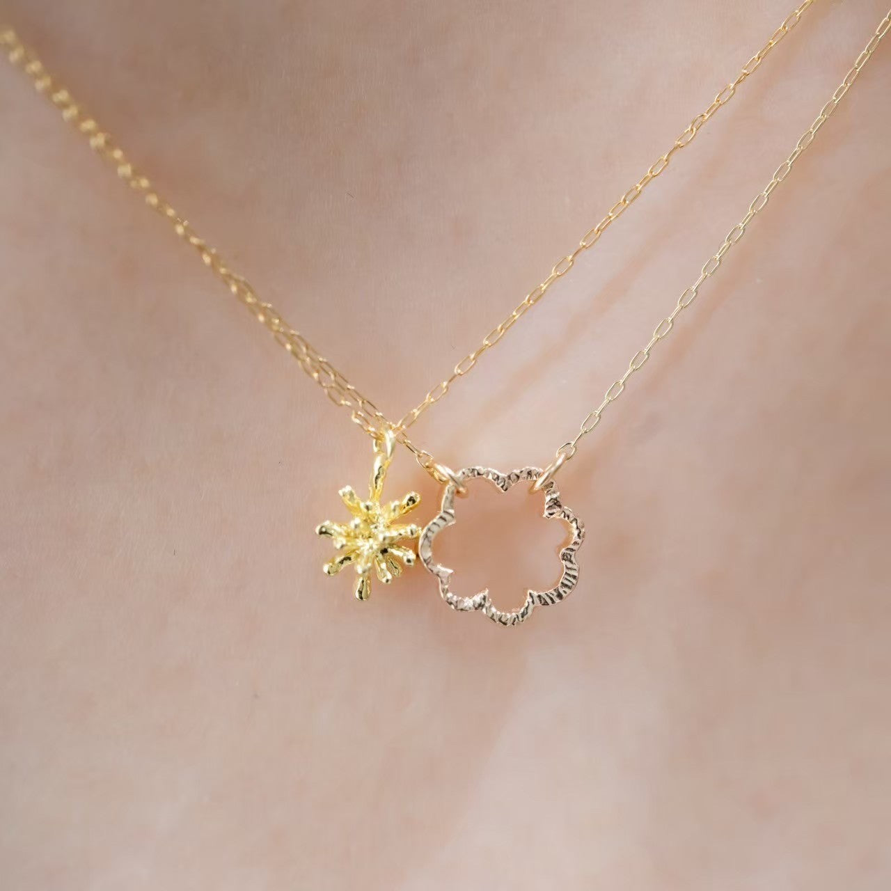 Stardust Necklace/K18 Yellow Gold