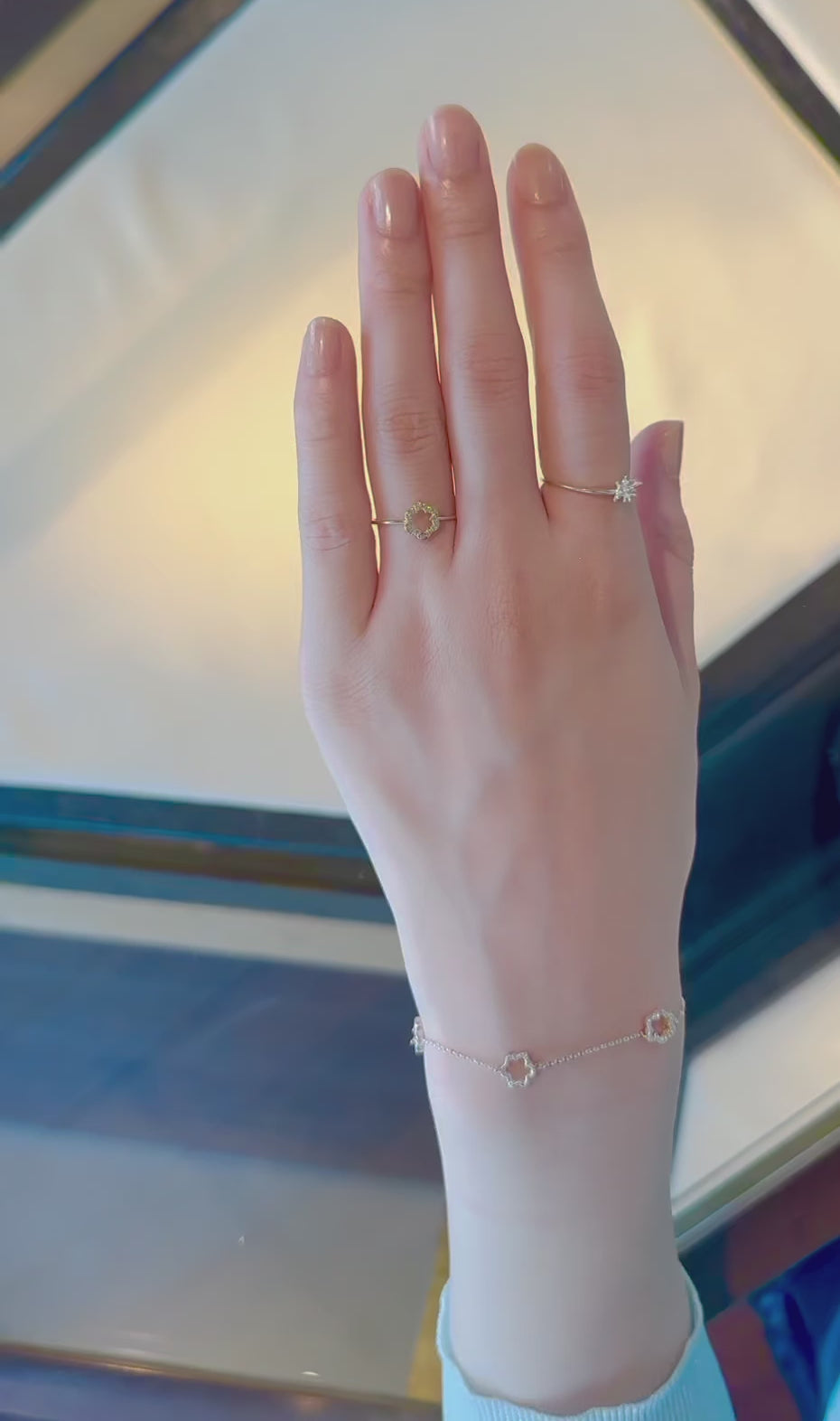 Stardust ring/silver