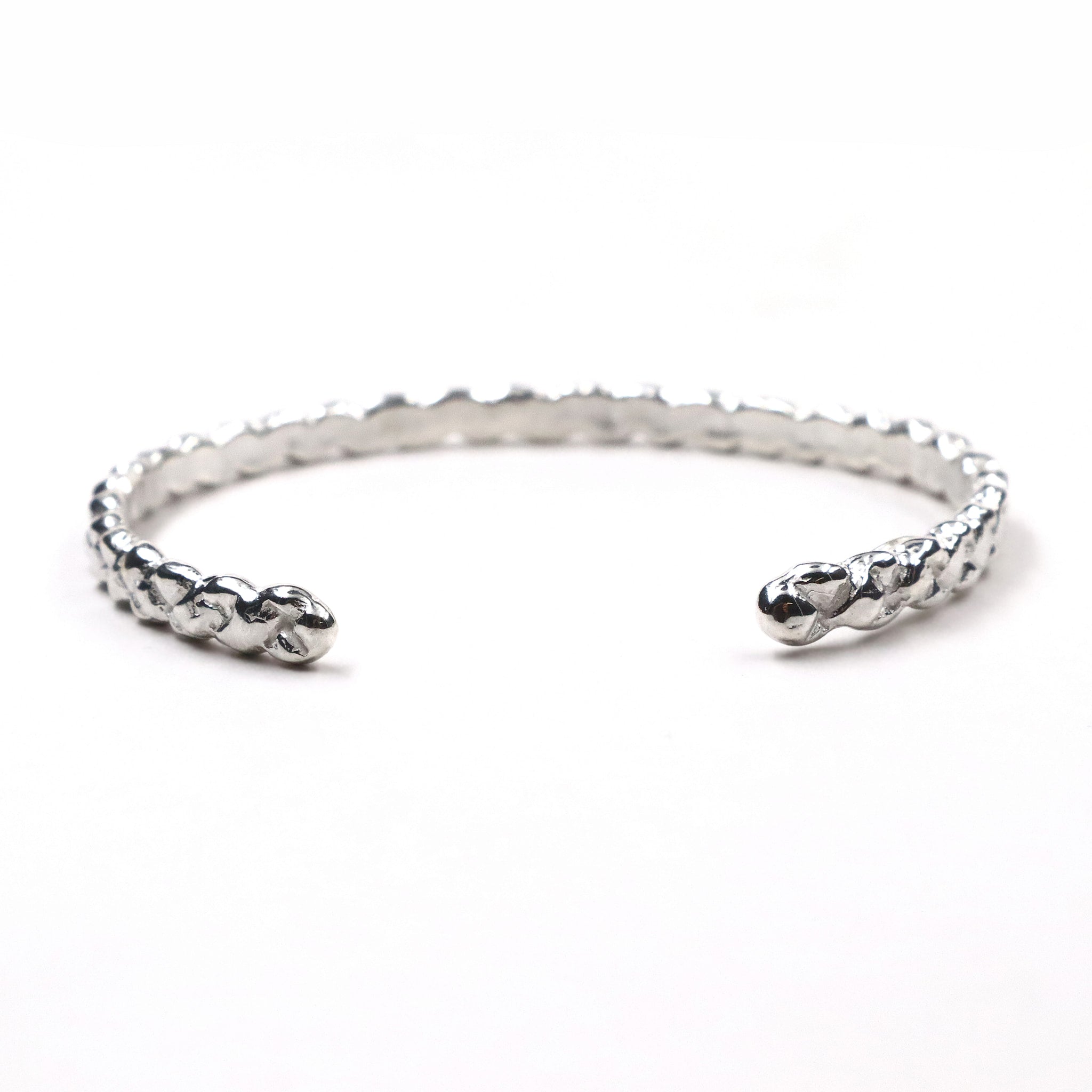 Crossing bangle/silver