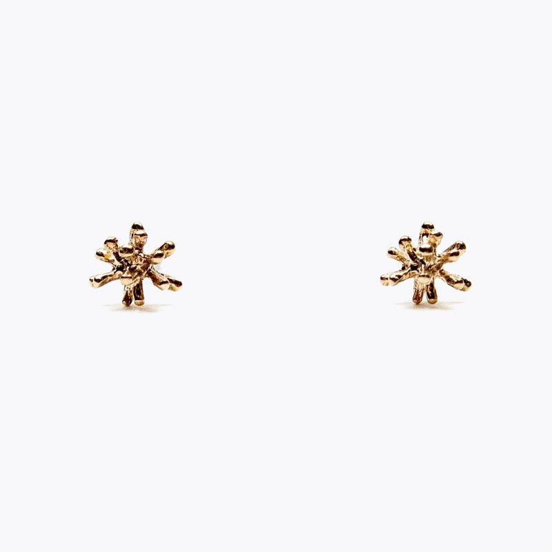 Stardust earrings/K10 pink gold
