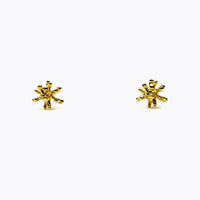 Stardust earrings/K18 yellow gold