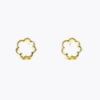 Mimosa earrings/18K yellow gold
