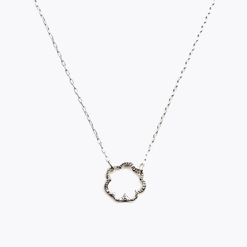 Mimosa necklace/silver