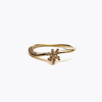 Stardust ring/K10 pink gold