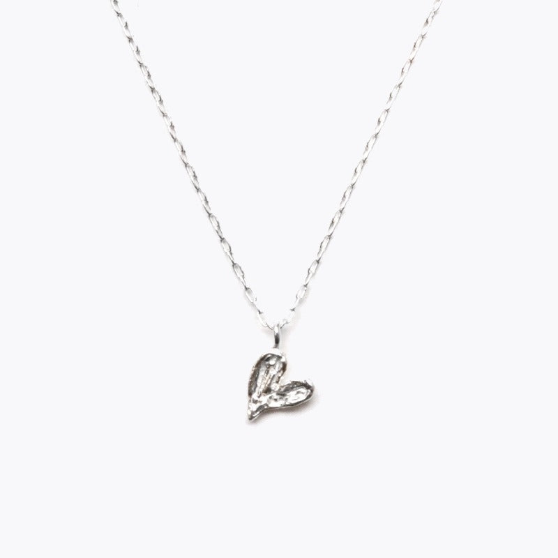 [Online Store Exclusive] Heart Necklace/Silver