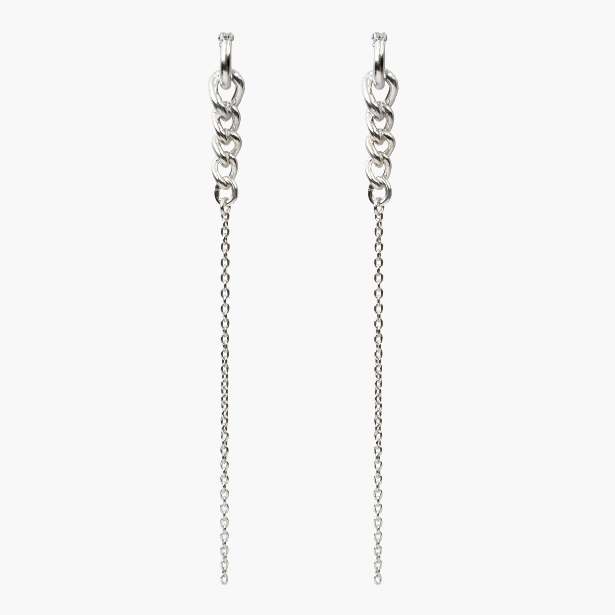 Modelo chain earrings L/silver